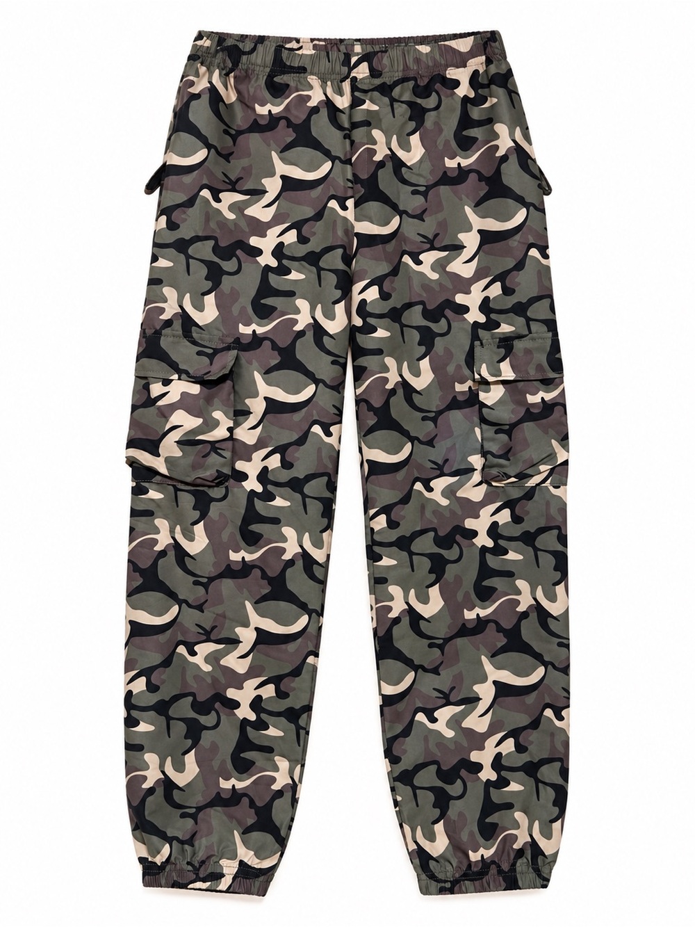 SHEIN Kids Camo Cargo Jogger Pants Size 12Y